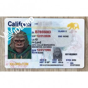 California scannable card