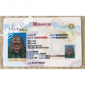 Missouri scannable card