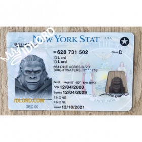 New York scannable card