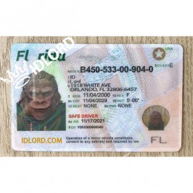 Florida scannable card